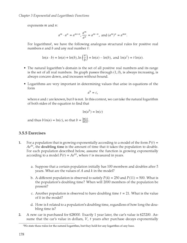 Active Preparation for Calculus - Page 178